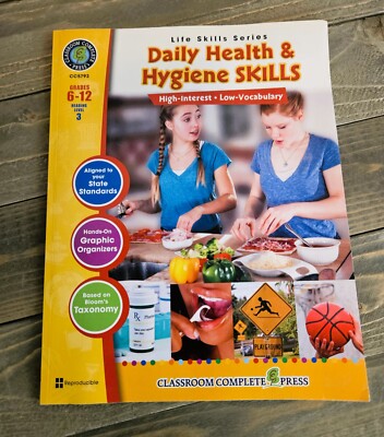 NEW Life Skills Series Daily Health & Hygiene Skills Grade 6-12 Homeschool