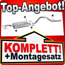Auspuff für KIA SPORTAGE I 2.0 TD 4X4 SWB HARD TOP 1997-2003 Auspuffanlage