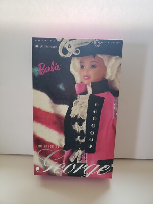 Barbie Doll Dressed George Washington Limited Edition FAO Schwarz
