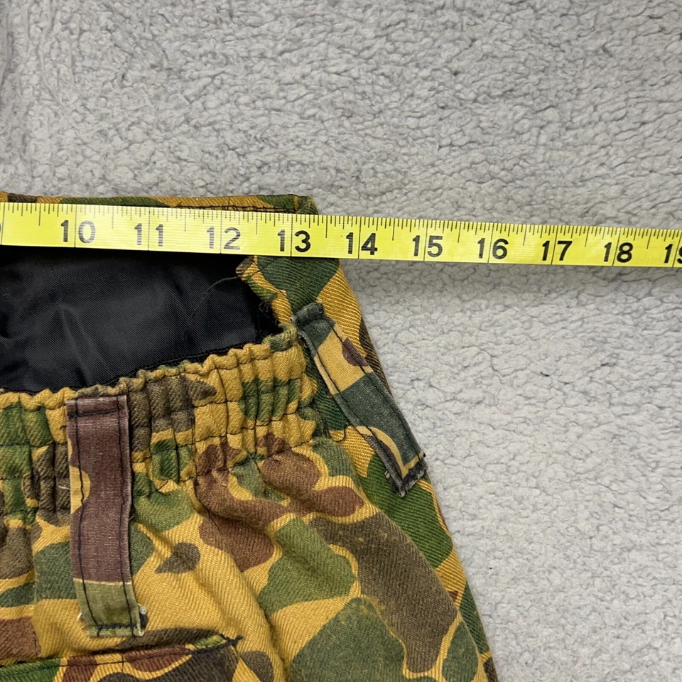 Pantalones Camuflados Pato Aislados Hombres Grandes Marrón Caza Térmicos Impermeables De Colección Foto 3 de 4