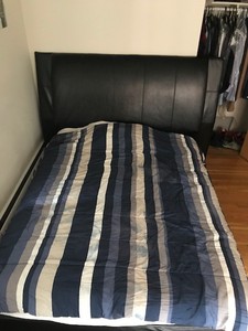 Crate and Barrel Bed Frame (Mattress & Box Spring Included ...