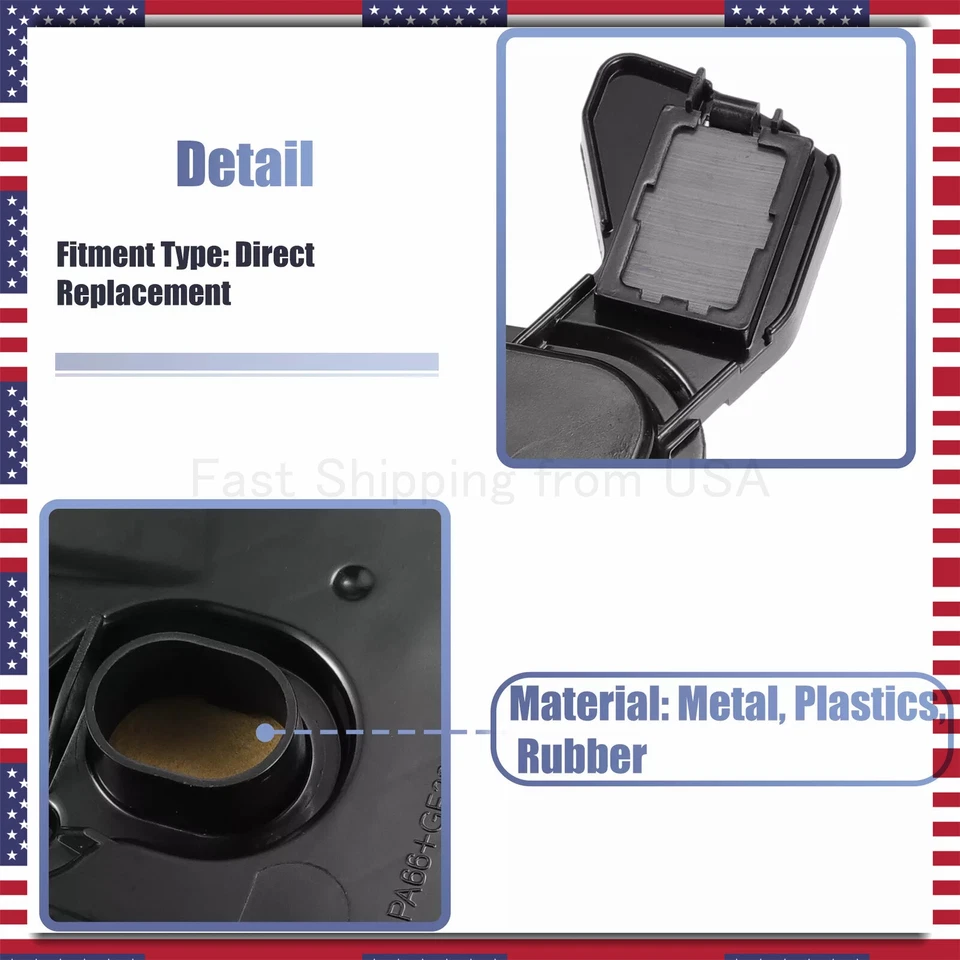 Fits Ford Escape E-350 FOR Lincoln BB5P7G186EA Transmission Filter Oil Pan Foto 3 de 4