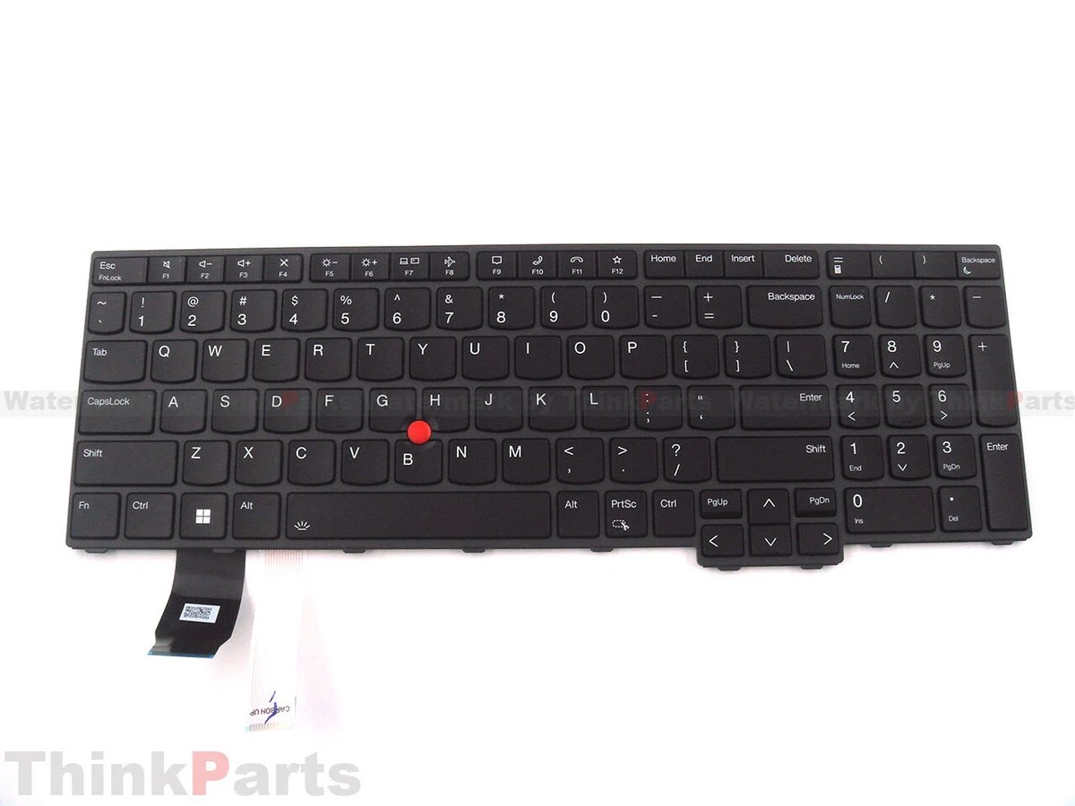 New/Orig Lenovo ThinkPad T16 P16s Gen 1 Keyboard US Backlit Black