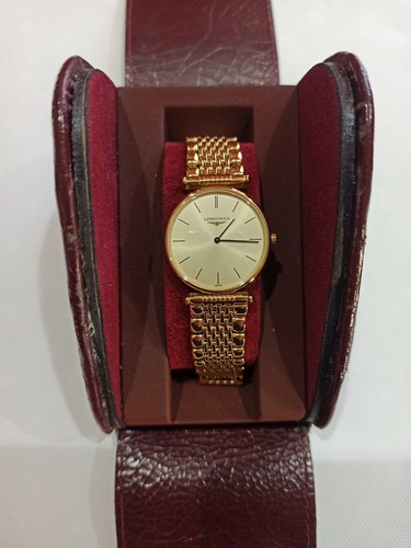 Orologio Longines solo tempo al quarzo acciaio laminato in oro ref  L4.503.2.32.8 | eBay