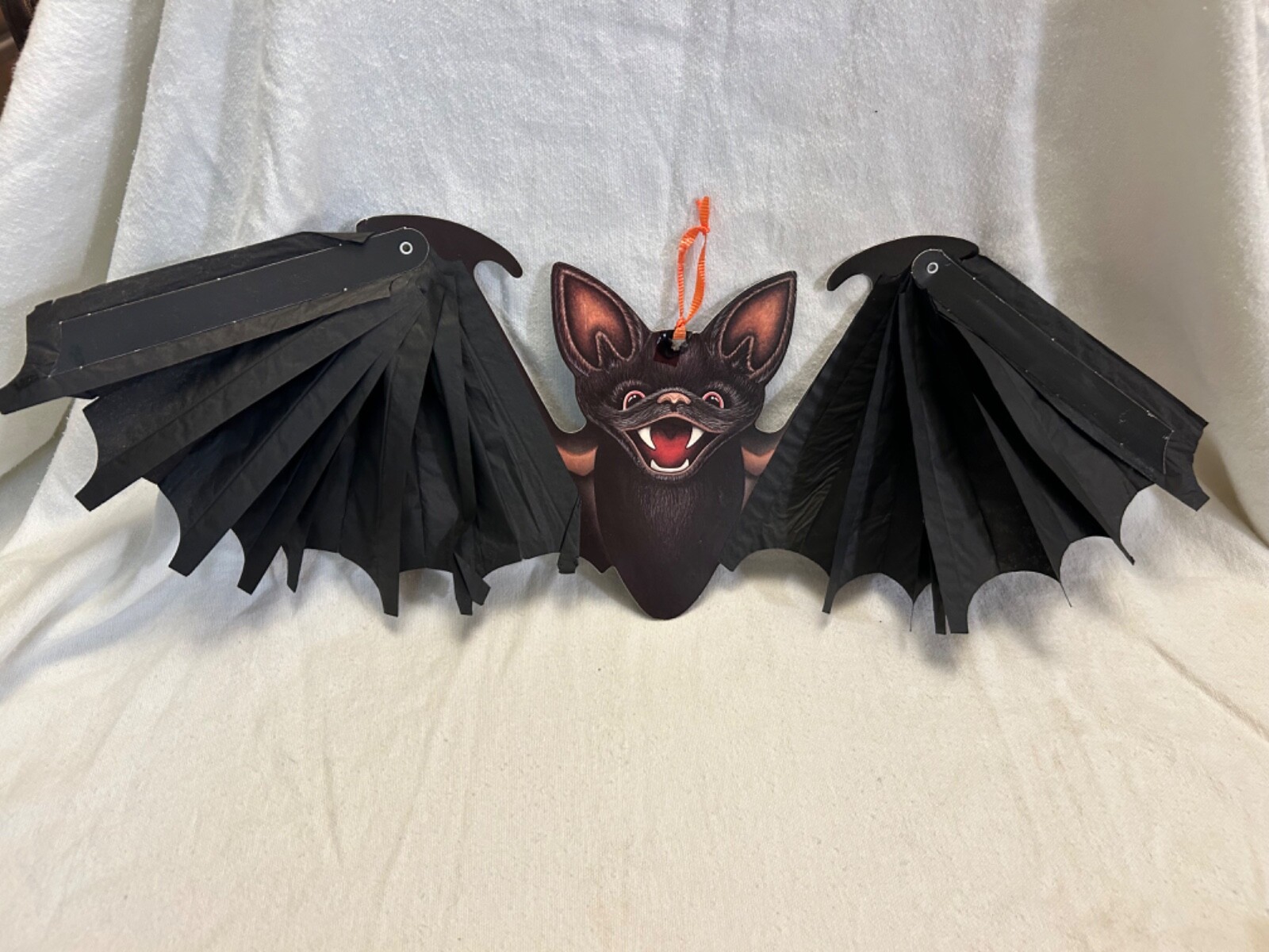 Vintage 1987 Honeycomb Tissue Paper Flying Bat Die Cut | eBay
