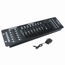 DMX 512 192 Channel Operator Console Controller For Stage DJ Party Lighting