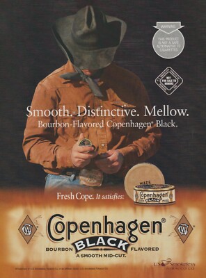 2001 Copenhagen Black - Bourbon Flavored - 