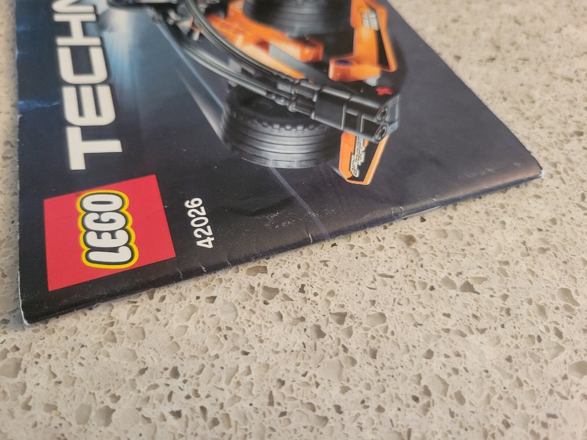 LEGO Technic #42026 Black Champion Racer (2014) Instructions Only