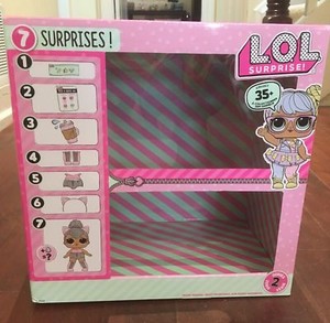lol surprise doll display case