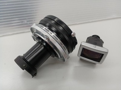 Nikon Nikkor-O 2.1cm F4 Lens & F mount Finder Used | eBay