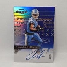 2024 Panini Contenders - Amon-Ra St.Brown AUTO #CS-ASB /50 Detroit Lions