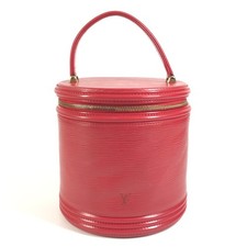 LOUIS VUITTON M48037 Epi Cannes Vanity bag Hand Bag Epi Leather Castilian Red