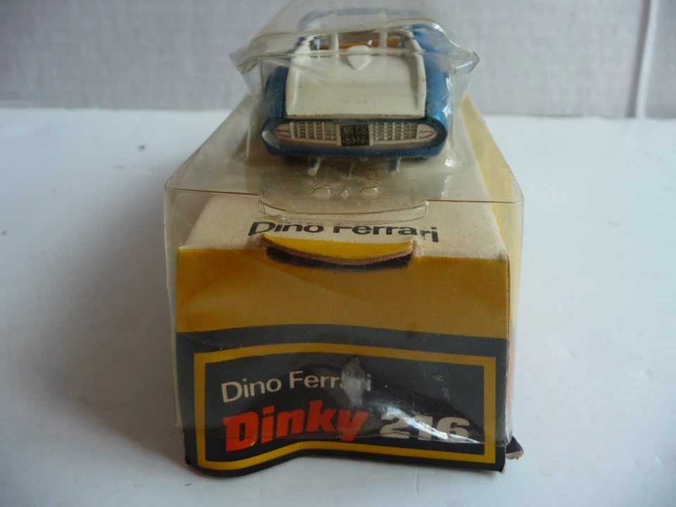 Vintage 1970'S Dinky Die Cast Ferrari Dino Model No. 216 Made in England - Image 3 of 4
