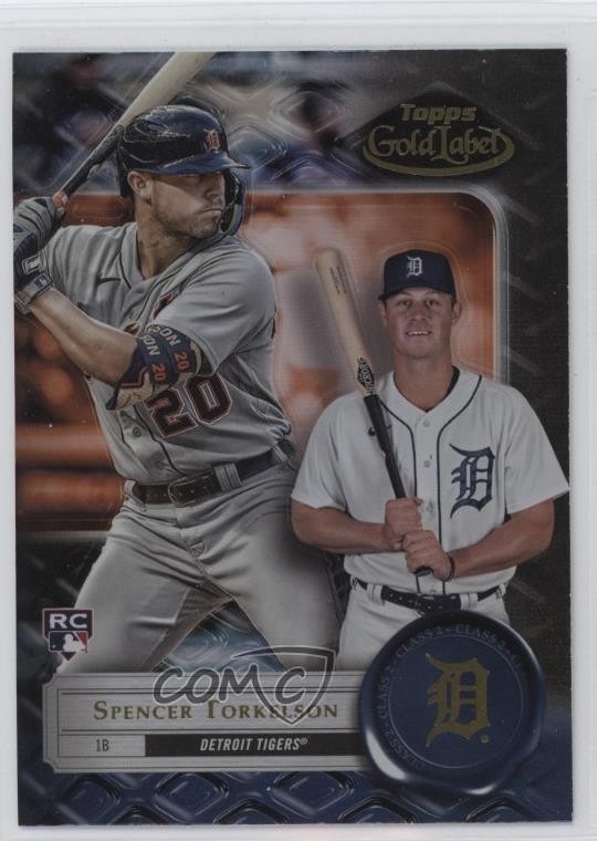 2022 Topps Gold Label Class 2 Black Spencer Torkelson #75 0us8