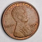 1934-P Lincoln Wheat 1c ~ VF / EF? ~ Full Wheat LInes ~Ultra Low Start! ~E31(4)