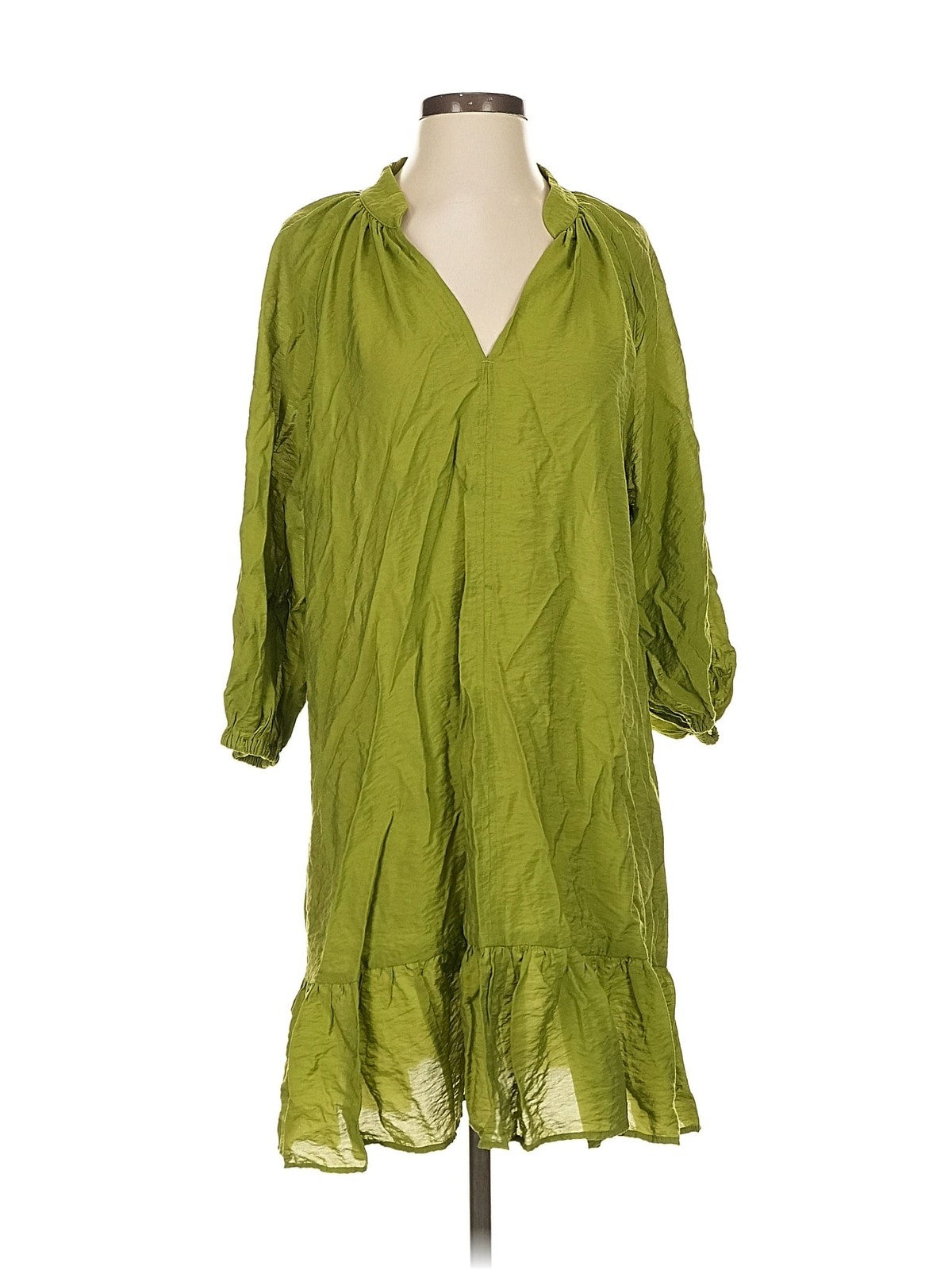 H&M Women Green Casual Dress S