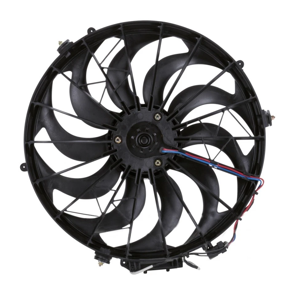 Ventilador condensador aire acondicionado para BMW 850i 1991 1992 | Cantidad terminal conector - 3 Foto 2 de 4