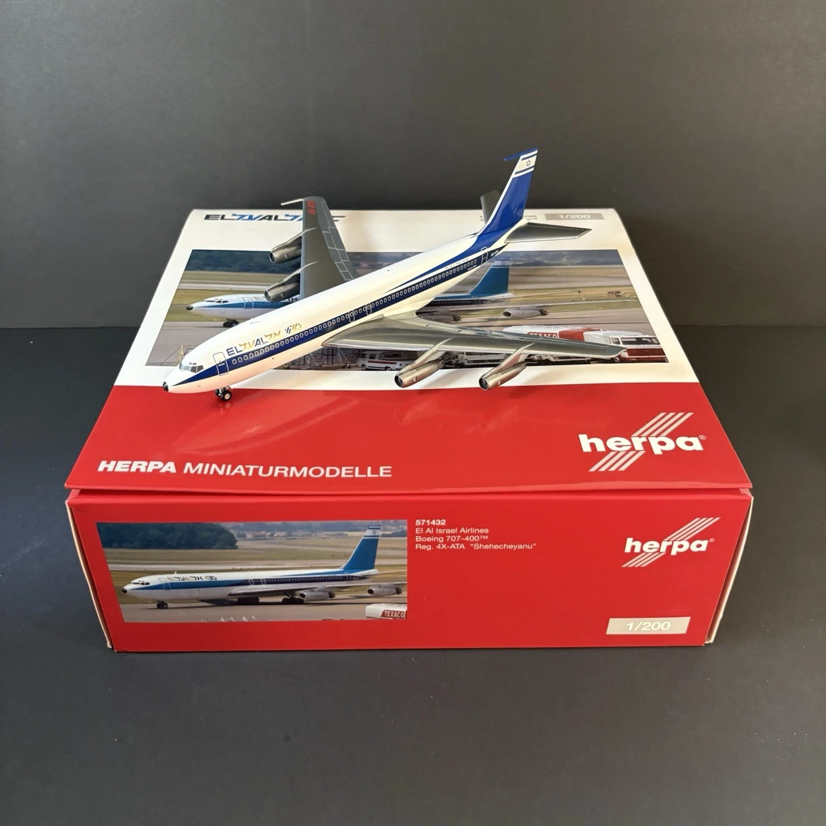 Herpa Diecast Aircrafts and Spacecrafts Boeing 707 Aircraft Family