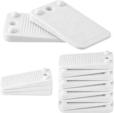 15-Pcs Furniture Leveling Shims Rubber Wedges Stackable Anti-Slip Table Toilet