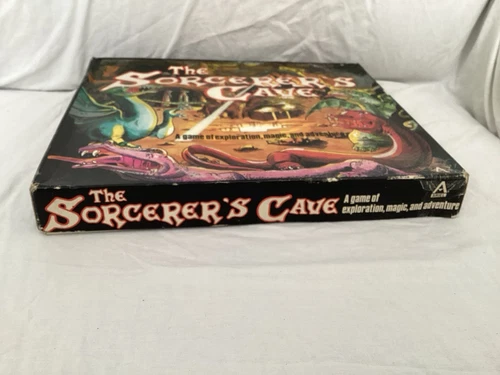 The Sorcerer's Cave board game, 1982, plus extension kit.