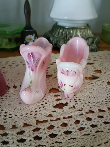 Fenton Rosalene Pink Shoe And Fenton Raspberry Boot