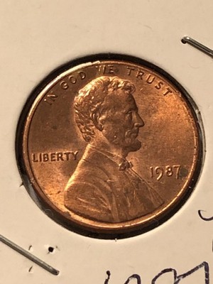 1987 Long 7/9 Red Penny | eBay