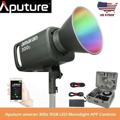 Aputure Amaran 300c RGBWW 300W LED Video Light Continuous lighting APP Bowens