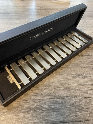 Georg Jensen Aria Armband Silber Breit