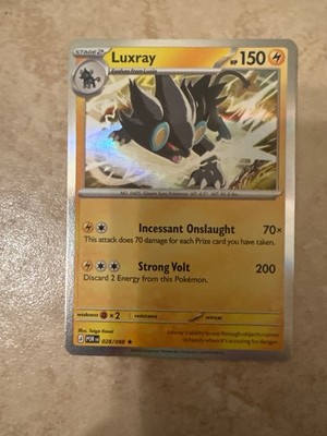 Luxray 028/088 - Holo Rare - Pokémon TCG: Perfect Order - English NM