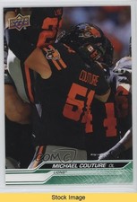 2024 Upper Deck CFL Green Michael Couture #27 READ 1lm9