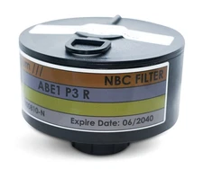 Gas Filter, CBRN 40mm, Certified Gas Filter | Long Shelf Life