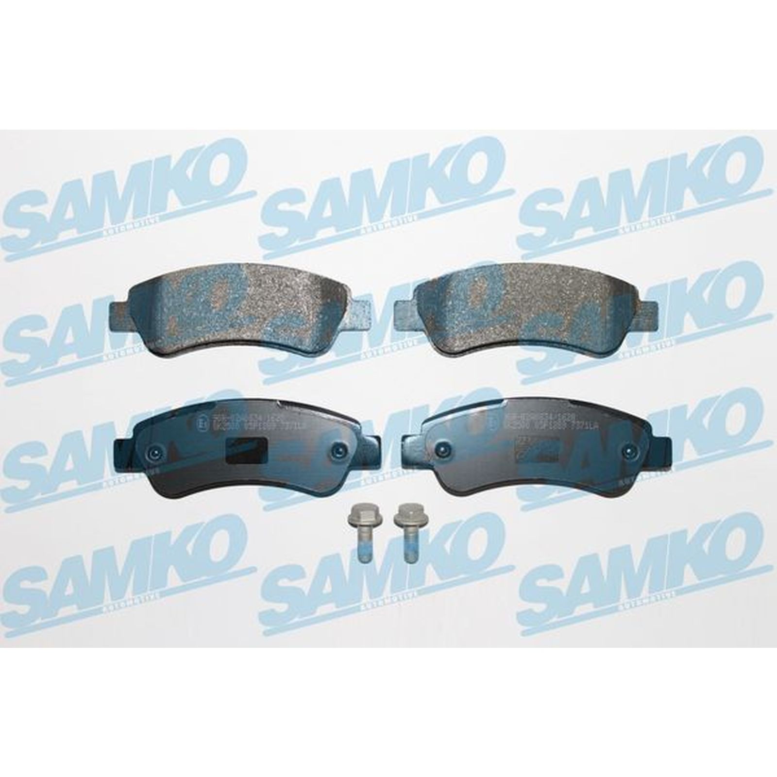1x ORIGINAL® SAMKO Bremsbelagsatz, Scheibenbremse Hinten für Fiat DUCATO