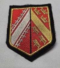 Aufnäher Patch Frankreich Polizei Abzeichen Gendarmerie Elsass, Ärmelabzeichen