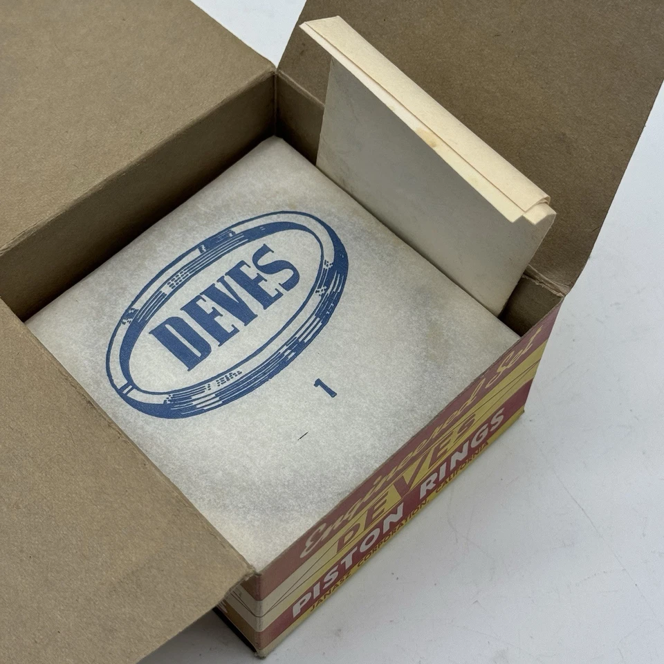 Anillos de pistón Porsche 914 DEVES 92 mm diámetro VW tipo 4 pistones ESTÁNDAR 1,7 L Foto 2 de 2