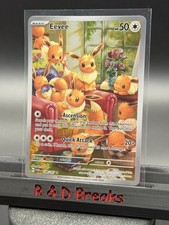 Eevee 188/167 Twilight Masquerade Illustration Rare NM/M Pokemon Card