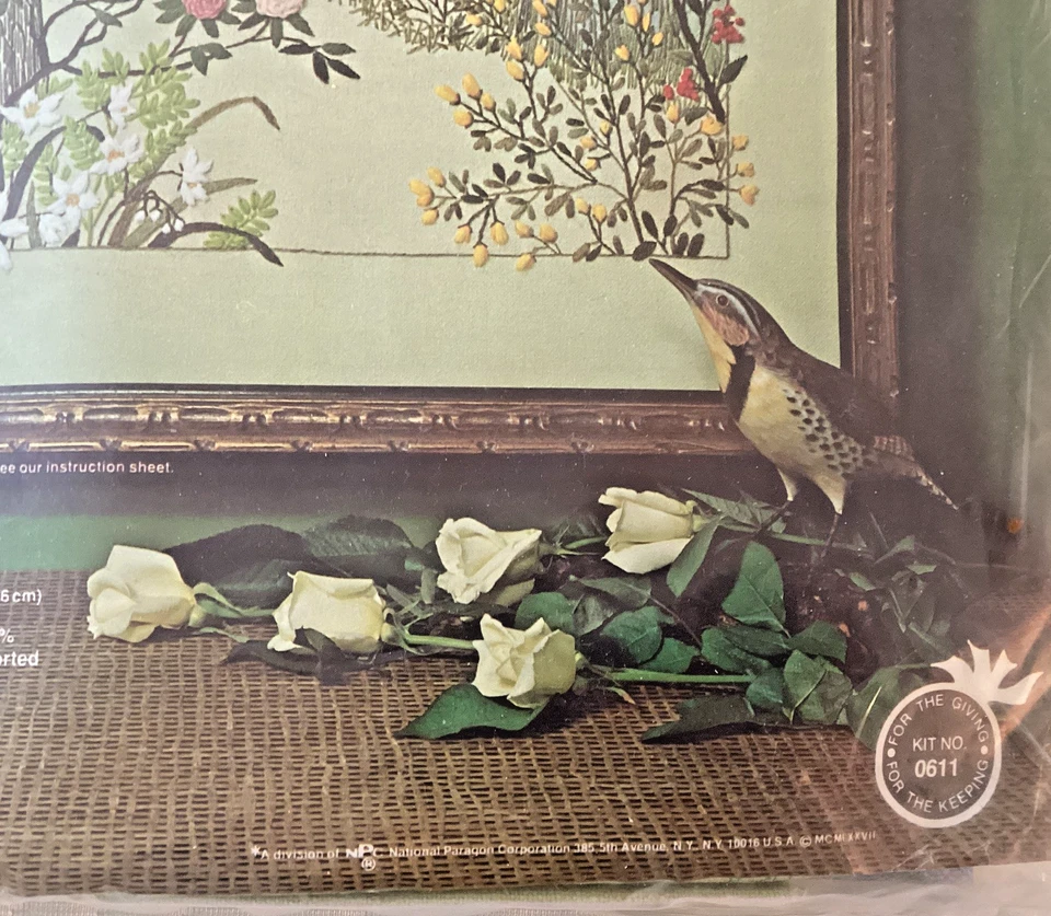 Paragon Needlecraft Crewel Stitchery Kit "After The Storm" Georgia Ball Design - Image 3 of 4