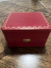 Cartier Red Jewelry Presentation Box Case   A...