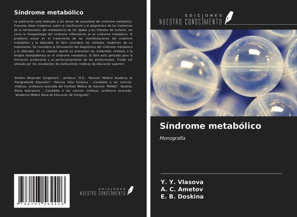 Y. Y. Vlasova (U. A.) | SíNdrome MetabóLico | Taschenbuch | Spanisch (2021)-image