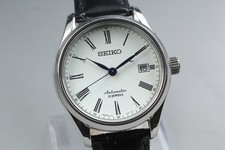 Near MINT SEIKO Presage 6R15-02P0 SARX019 Automatic White Men's Watch From JAPAN 2