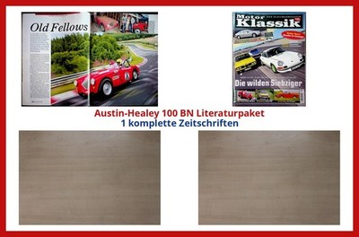 Austin-Healey 100 BN Literaturpaket - 2 komplette Zeitschriften