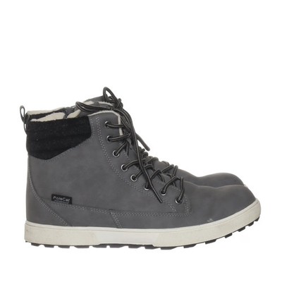 Polecat, Schnürstiefel, Größe: 40, Grau, Damen #UY2