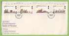 Jersey 1970 Battle of Flowers set on u/a First Day Cover