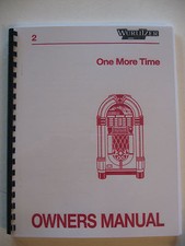 Wurlitzer 1015 OMT 45 RPM Jukebox manuale