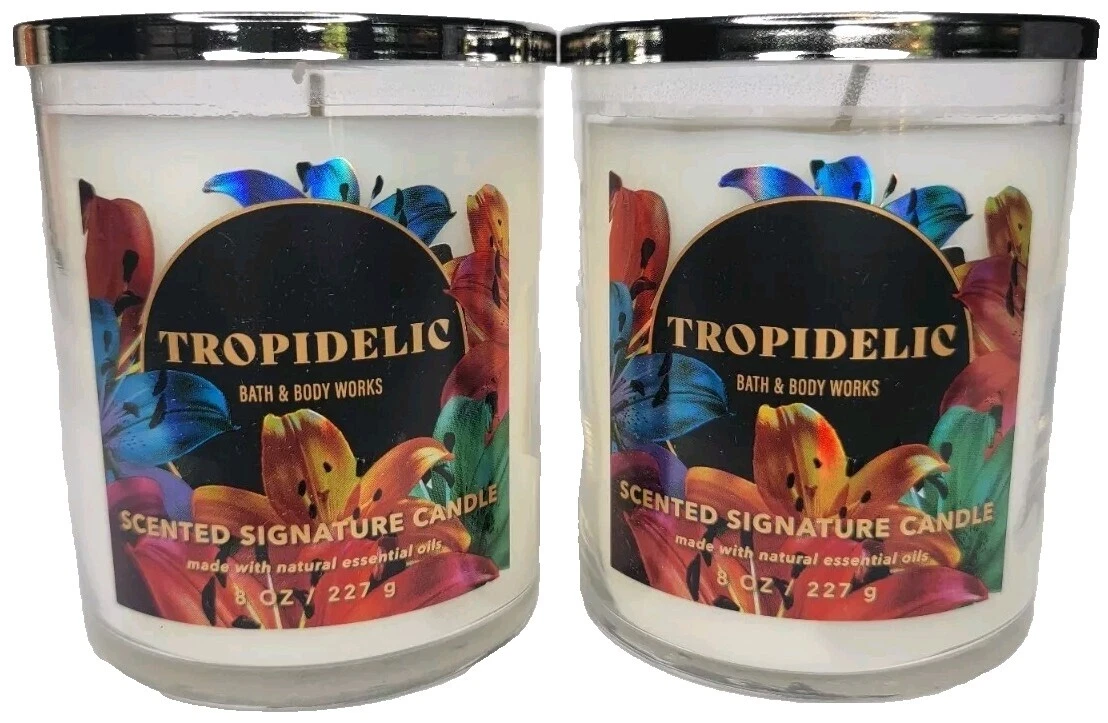 Bath & Body Works Tropical Candles