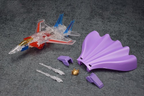Transformable Toys Dx9 Toys X16G Cybertron Starscream Usurper Ghost Lucency Ver. - Picture 12 of 12