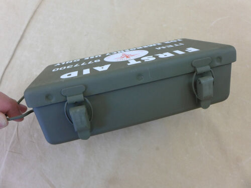 US ARMY First Aid Kit Box Emergency Verbandkasten leer Willys Jeep MB Ford GPW - Bild 7 von 10