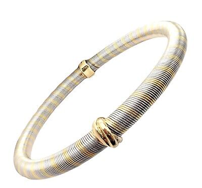 Authentic! Vinage Cartier 18k White Gold Fidelity Link Bracelet | eBay