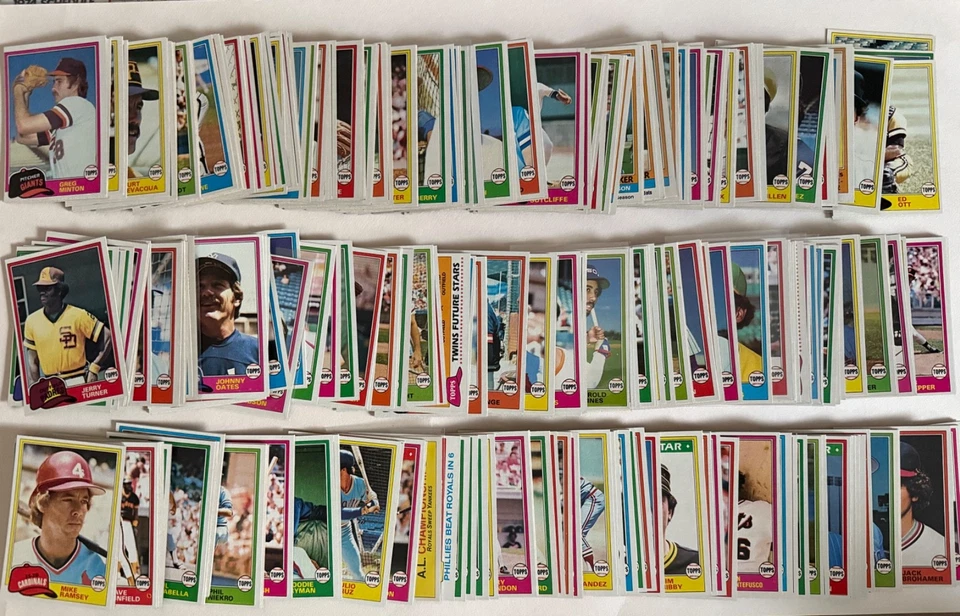 1981 Topps Baseball (361-726) Complete your set! 50% off offer. Free Shipping! - Image 2 of 2
