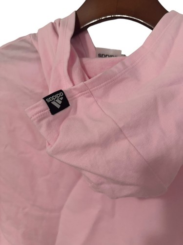 NWT Adidas Soft Pink Hoodie Girls Size 14(L) - Picture 2 of 5