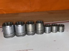Juego de enchufes mecánicos de 7 piezas SK Sherman Klove vintage EE. UU. 🇺🇸